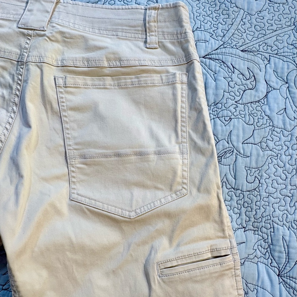♨️KÜHL The Slackr Pants Tan Performance Outdoor Mens 31x30💛 - Picture 7 of 14